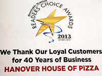 Hanover House of Pizza